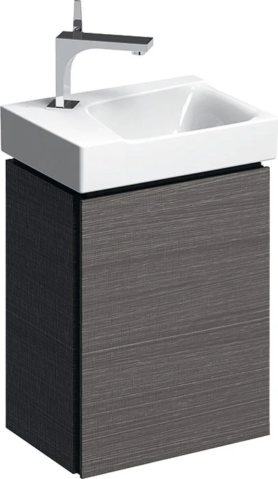 Geberit Xeno² Unterschrank für Handwaschbecken 38x52.5x26.5cm, 1 Türe, sculturagrau