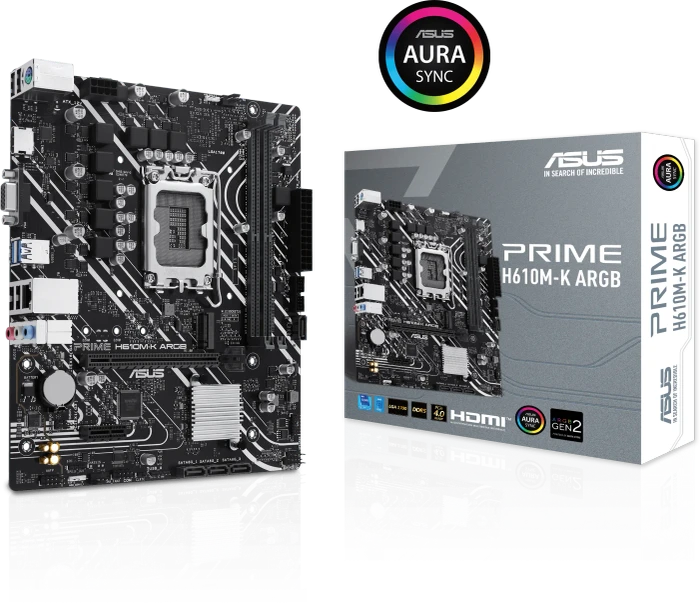 ASUS Prime H610M-K ARGB (Intel 1700)