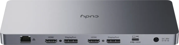 Cudy Duales 4K-10-Gbit/s-USB-C-Dock, USB-C 3.1 [Buchse]