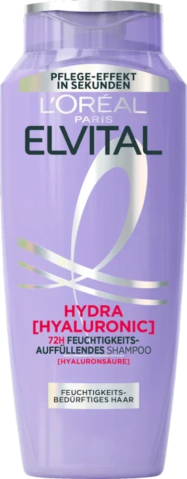 L'Oréal Elvital Hydra [Hyaluronic] Feuchtigkeits-Auffüllendes Shampoo, 400ml
