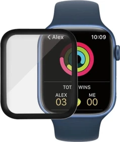 PanzerGlass Displayschutz für Apple Watch (45mm) schwarz