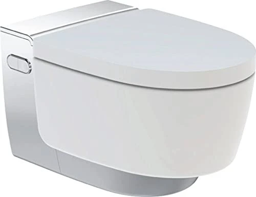 Geberit AquaClean Mera Classic WC-Komplettanlage Wand-WC weiß/glanzverchromt