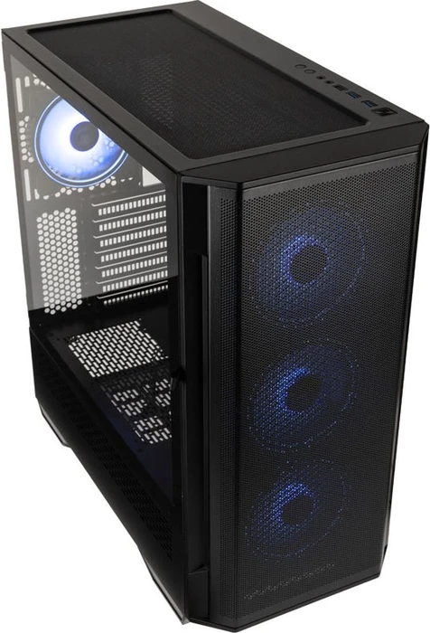 Kolink Observatory Y Mesh, schwarz, Glasfenster