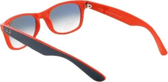 Ray-Ban RB2132 New Wayfarer Color Mix 55mm blau-orange/blau