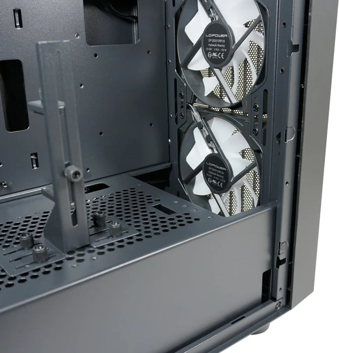 LC-Power Gaming 810B Dark_Crawler_X, schwarz, Glasfenster