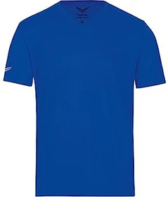trigema V-Shirt Coolmax Funktionsshirt kurzarm royal
