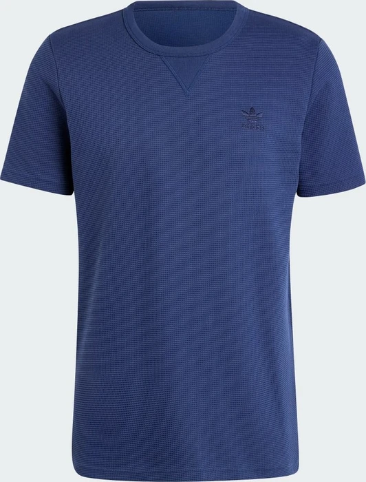 adidas Trefoil Essentials Waffle T-Shirt kurzarm night indigo (Herren)
