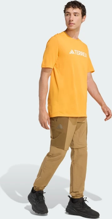 adidas Terrex Multi Climacool Logo Tech Funktionsshirt kurzarm pure tangerine (Herren)
