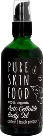 Pure Skin Food Anti-Cellulite Body Oil Coffee & Black Pepper, 100ml