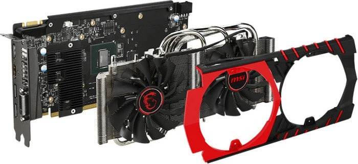 MSI GeForce GTX 960 Gaming 2G, 2GB GDDR5, DVI, HDMI, 3x DP