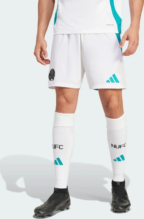 adidas Newcastle United FC 2024/2025 Ausweichshorts white/eqt green (Herren)