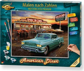 Schipper Arts & Crafts Malen nach Zahlen American Diner Malen nach Zahlen