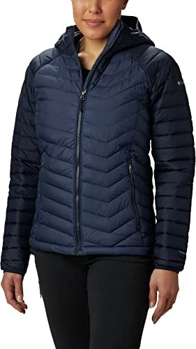 Columbia Powder Lite Hooded Jacke dark nocturnal (Damen)