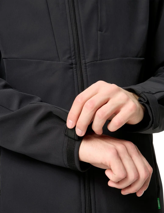 Vaude Cyclone II Softshell Funktionsjacke black/deer brown (Herren)