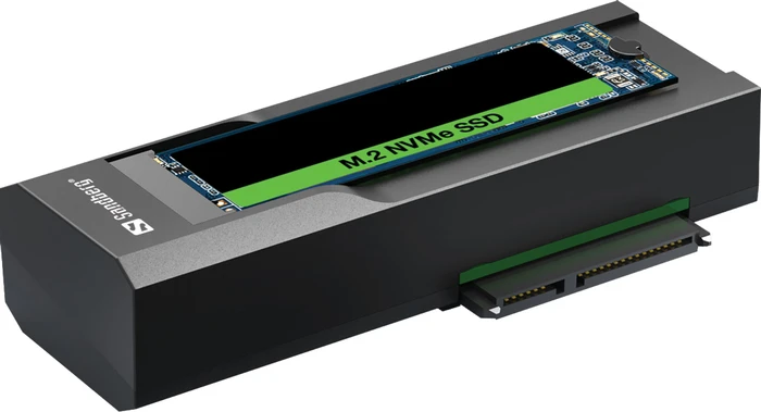 Sandberg Cloner-Dock für M.2/NVMe und SATA HDD, USB-C 3.1