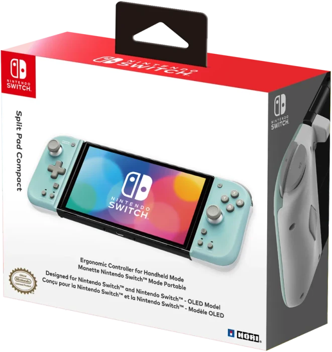 Hori Split Pad Compact Controller mint green/white (Switch)