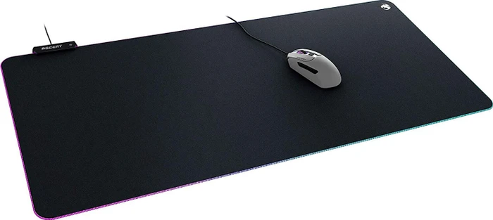 Roccat Sense Aimo XXL Gaming Mousepad, RGB beleuchtet, schwarz