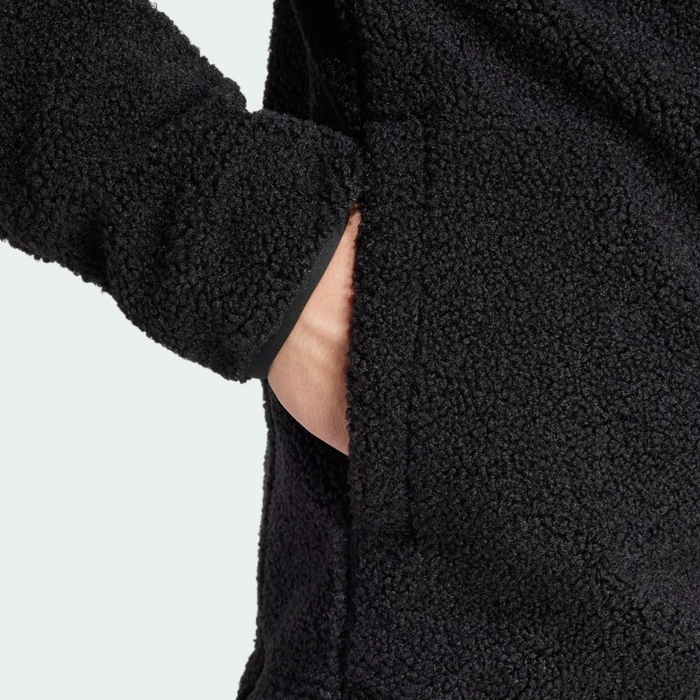 adidas Terrex Xploric High Pile Fleece Pullover schwarz (Herren)