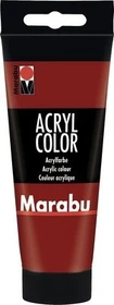 Marabu Acryl Color Acrylfarbe, rubinrot, 100ml