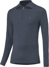 Löffler Midlayer Turtle Transtex Poloshirt langarm anthrazit (Herren)