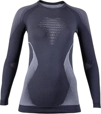 UYN Evolutyon Funktionsshirt langarm charcoal/white/light grey (Damen)