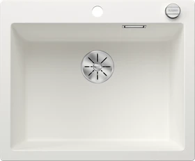 Blanco Pleon 6 InFino Becken mittig mit Ablauffernbedienung weiß