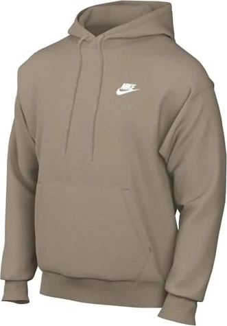 Nike Sportswear Club Fleece Hoodie khaki/white (Herren)