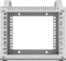 Lanberg Open Rack Series OR10 10" Open Frame Rack 4HE, 4-Pfosten, Flat Pack, IP20, RAL 7035, 300mm tief Vorschaubild