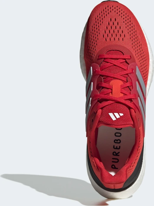 adidas Pureboost 23 better scarlet/silver metallic/cloud white (Herren)