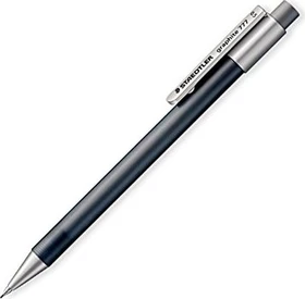 Staedtler graphite 777 Druckbleistift B 0.5mm graphit, grau, Radierer