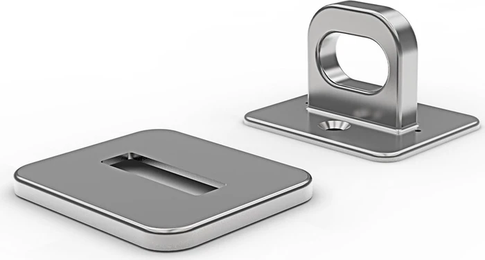 Maclocks Ledge Adapter, inkl. Kabelschloss mit Schlüssel für Macbook Pro 13.3", 2016-2020