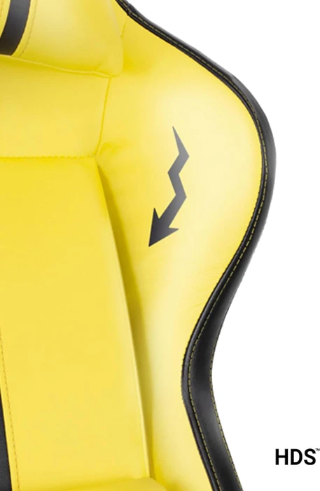 Diablo Chairs X-One 2.0 Normal Gamingstuhl, Electric Yellow, gelb/schwarz