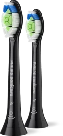 Philips HX6062/88 Sonicare W2 Optimal White Ersatzbürste schwarz, 2 Stück