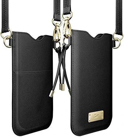 LAUT Prestige Necklace Sleeve für iPhone 11 Pro schwarz