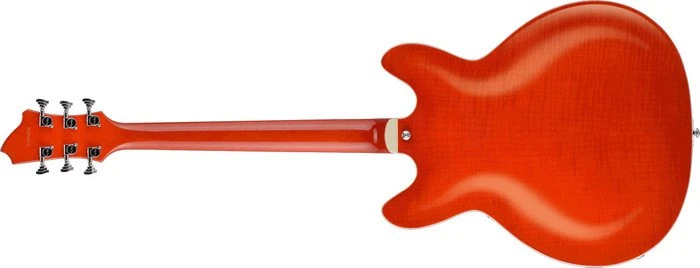 Hagstrom Super Viking Mandarin Flame