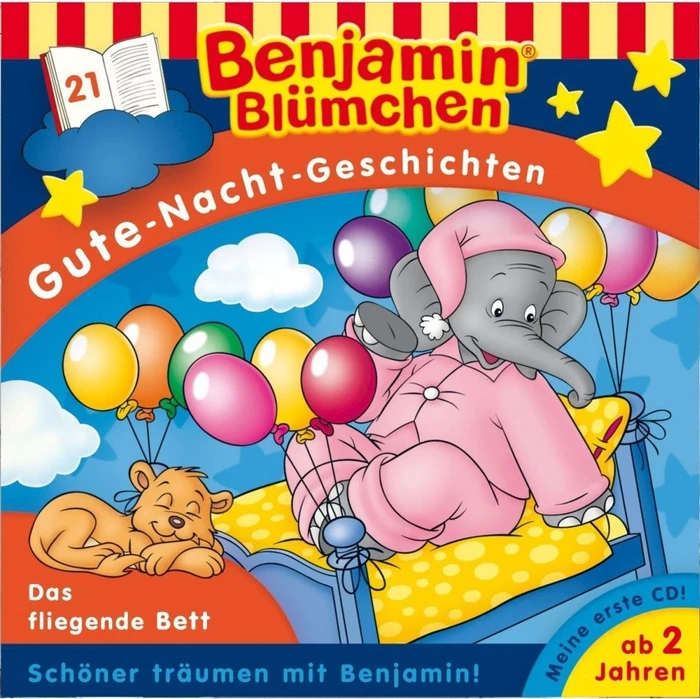 Benjamin Blümchen Gute-Nacht-Geschichten Folge 21 - Das fliegende Bett