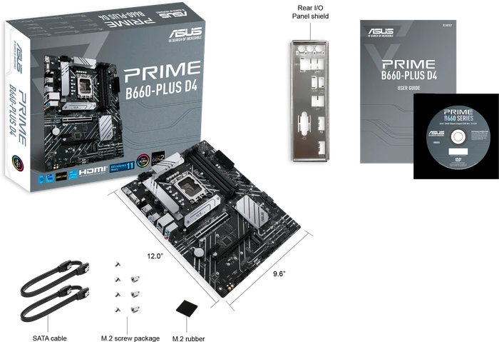 ASUS Prime B660-Plus D4 (Intel 1700)