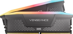 Corsair Vengeance RGB RS grau UDIMM 32GB Kit, DDR5-5200, CL40-40-40-77