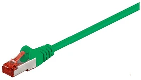 MicroConnect Patchkabel, Cat6, F/UTP, RJ-45/RJ-45, 0.25m, grün