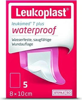 BSN medical Leukoplast Leukomed absorbent plus, 8 x 10cm, 5 Stück