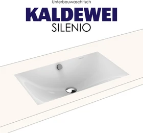 Kaldewei Silenio 3047 Unterbauwaschtisch 63.4x39.1cm, Perl-Effekt, alpinweiß