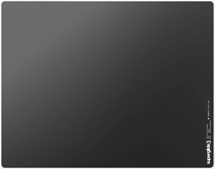 Pulsar Gaming Gears Superglide Glass Mousepad V3 Type-S Size M, 330x260mm, schwarz