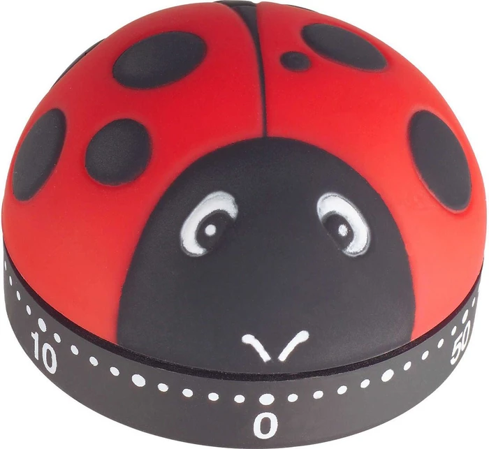 TFA Dostmann Kitchen Timer Marienkäfer analog