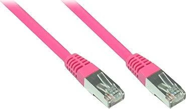 Good Connections RNS Patchkabel, Cat5e, SF/UTP, RJ-45/RJ-45, 5m, rosa