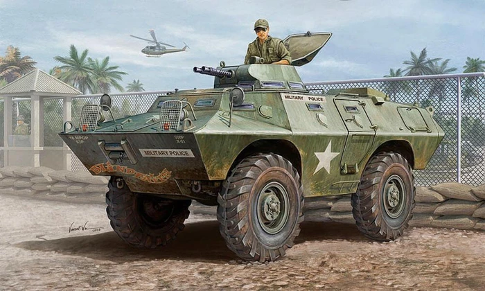 HobbyBoss M706 Commando Armored Car in Vietnam