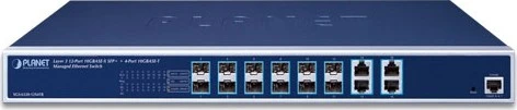 Planet XGS-6320 Rackmount 10G Managed Switch, 12x SFP+, 4x RJ-45