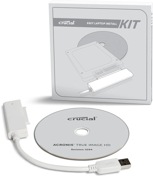 Crucial Easy Laptop Install Kit + Acronis