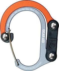 GearAid Heroclip Mini Materialkarabiner orange