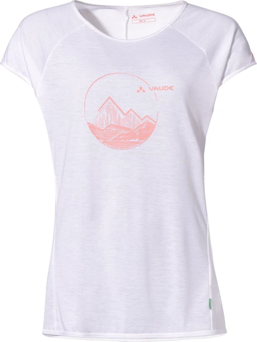 Vaude Tekoa II Funktionsshirt kurzarm weiß (Damen)