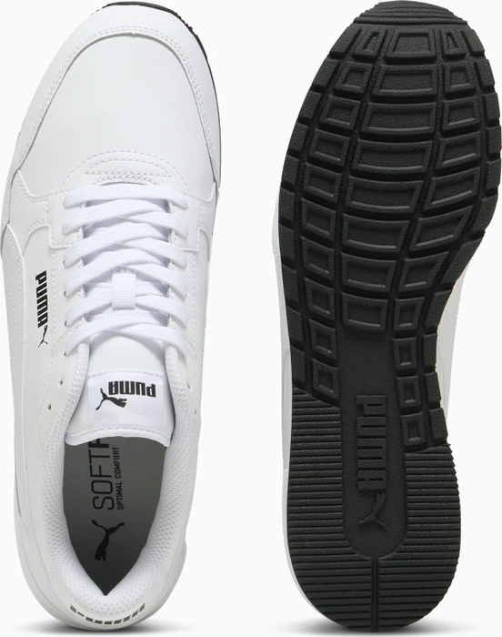 Puma ST Runner v4 Leather puma white/puma black